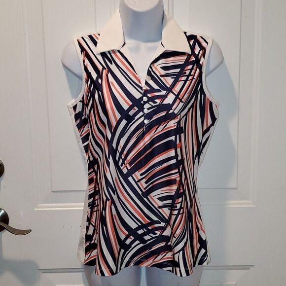 Greg Norman Sleeveless Golf Polo Shirt S - Picture 1 of 4